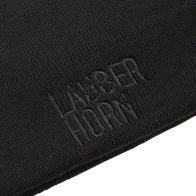 Winter Beanie Black tone-on-tone