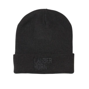 Winter Beanie Black tone-on-tone